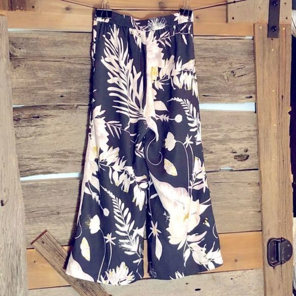 ANN Glover for H&M grey cropped pant size 6 - Picture 1 of 2
